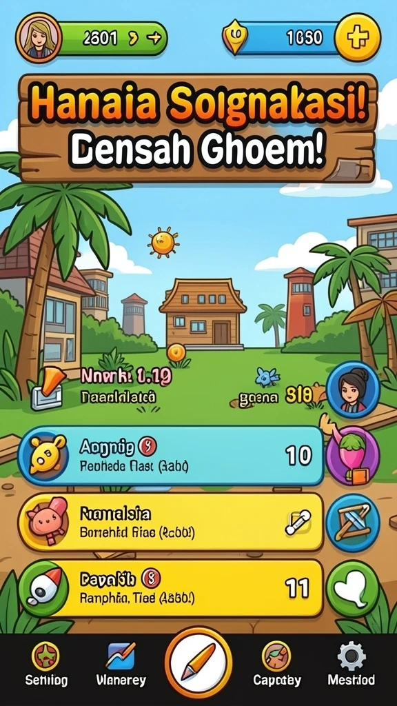 2739 - Screenshot menunjukkan pemain menjelajahi peta baru yang menarik.