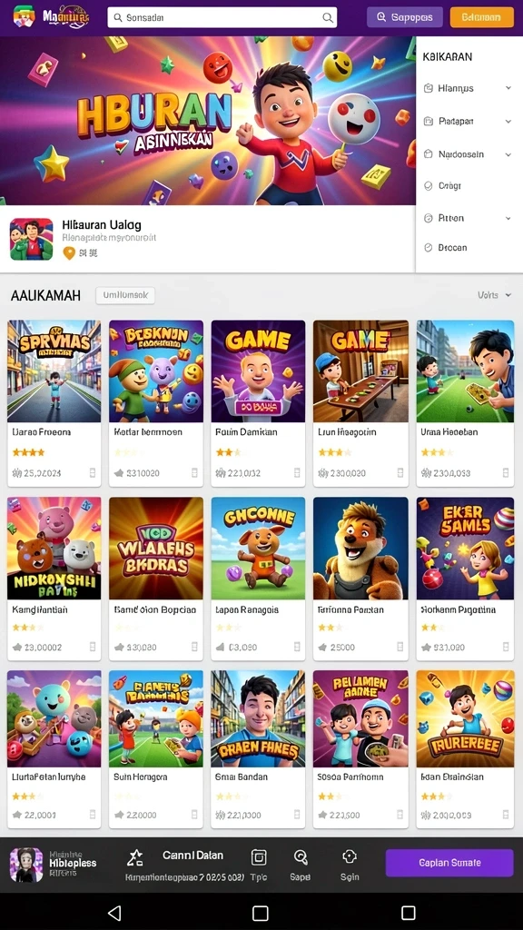 catur777 - Tampilan antarmuka yang menarik dan modern.