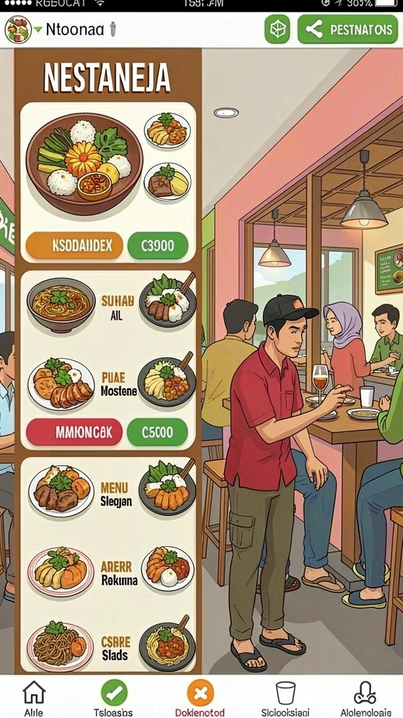 rezego - Tampilan antarmuka yang ramah pengguna.