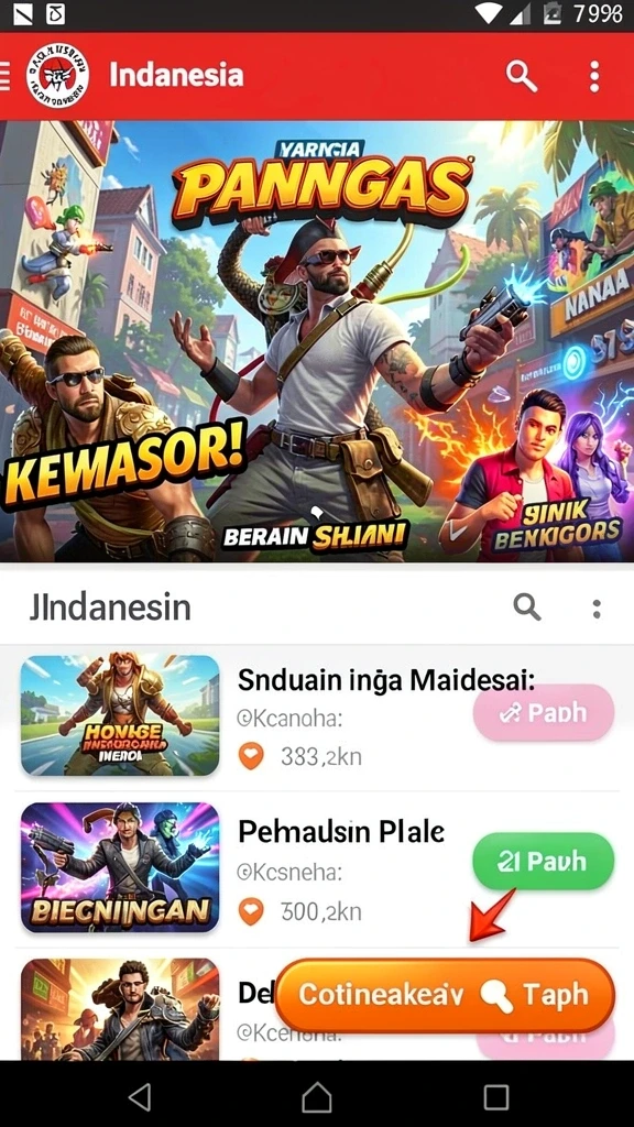 rp8 - Tampilan antarmuka pengguna yang menarik.