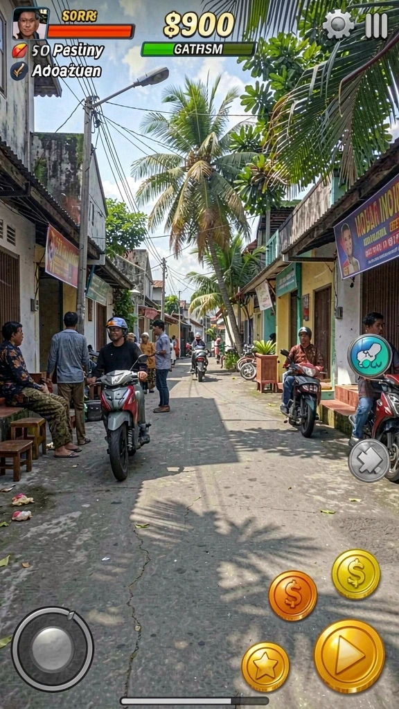 rr999 - Karakter unik dengan kemampuan yang bervariasi.