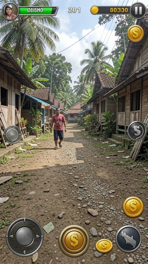 topanhoki - Tampilan antarmuka yang sederhana dan intuitif.
